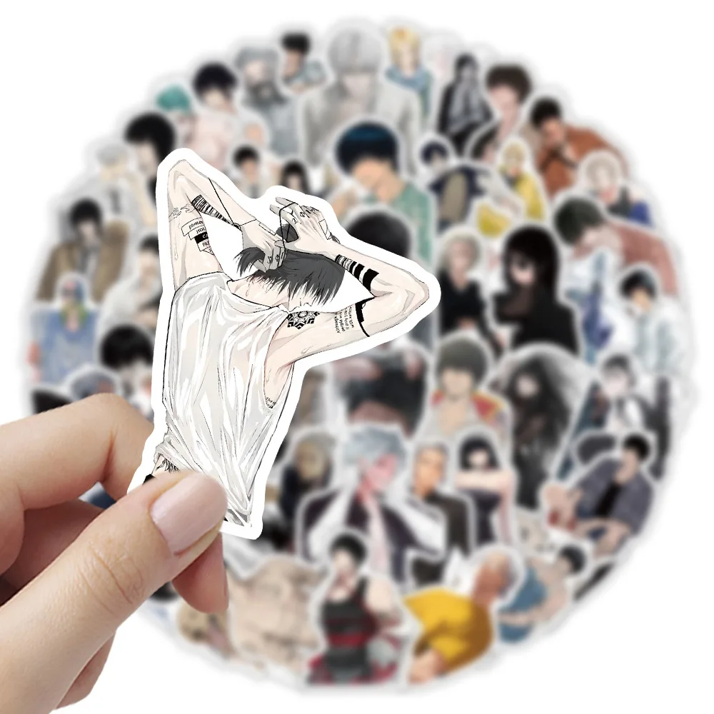 

10/60PCS Anime SAKAMOTO DAYS Sticker Cool Taro Sakamoto Decorative Skateboard Helmet Phone Case Water Cup Luggage Decal Toys