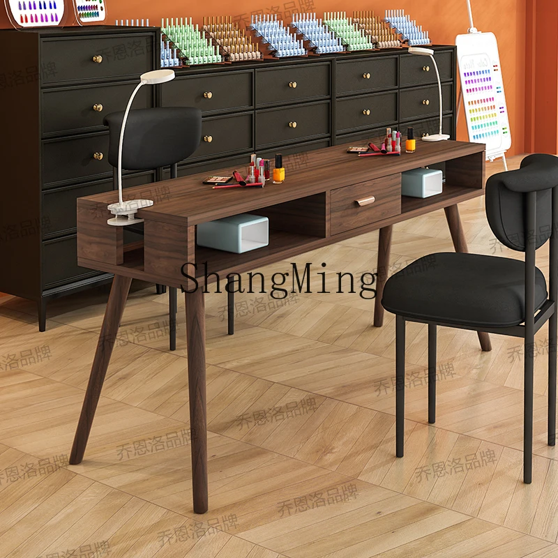 SM table de manucure simple haut de gamme table de travail de manucure simple et double rétro table de manucure