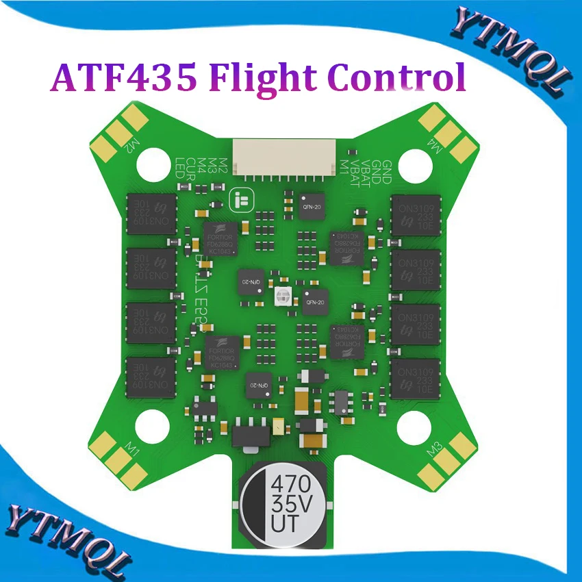 Imagem -04 - Pilha de Controle de Voo para Drone de Corrida Fpv Iflight Blitz Atf435 55a Saída de Comutação E55s 55a em 26s Esc