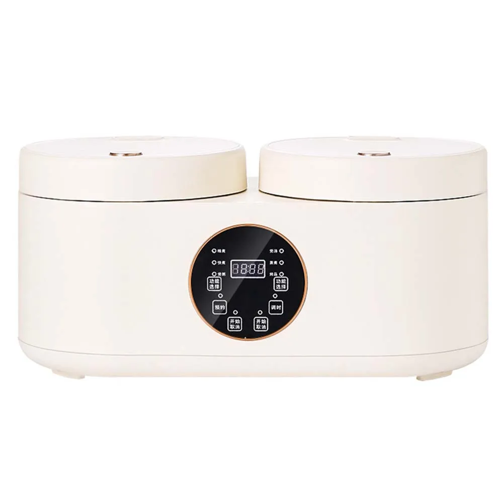 Olla arrocera eléctrica con sincronización de cita automática para el hogar, cocina a presión eléctrica, olla arrocera de doble bilis