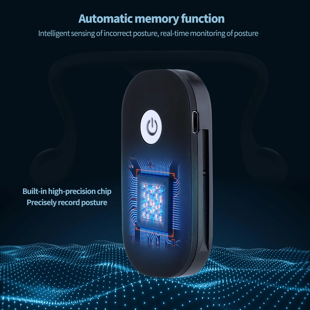 جهاز تصحيح الوضعية الذكي، جهاز تدريب الوضعية، مصحح الوضعية الذكي للأطفال البالغين، المراقبة في الوقت الحقيقي
