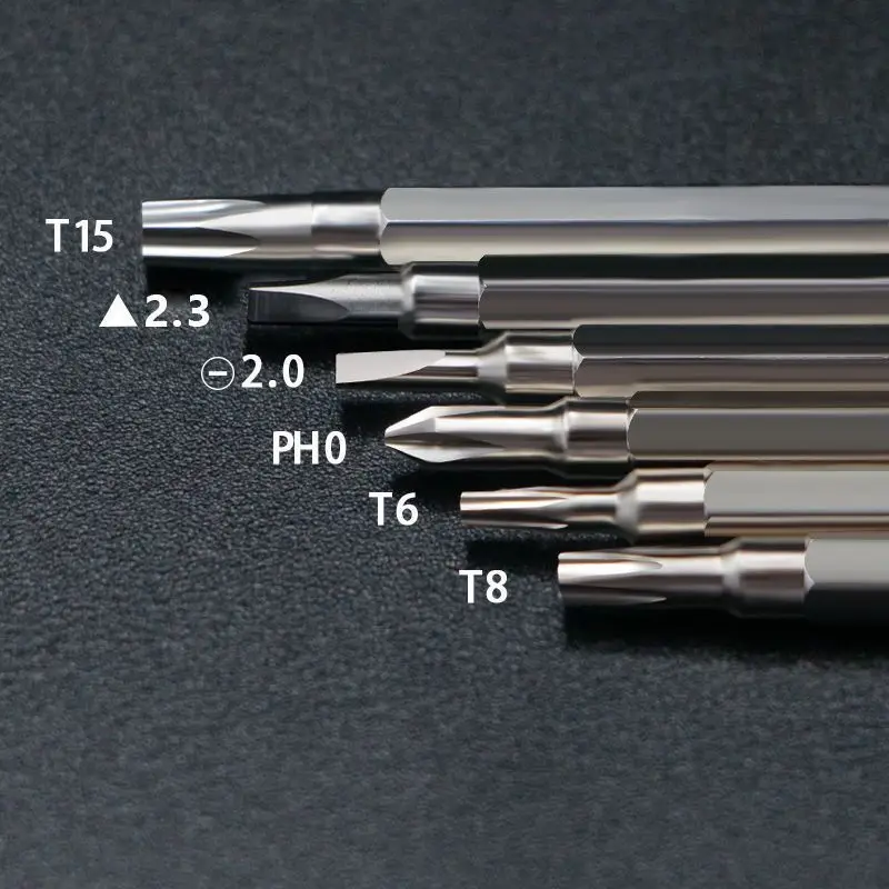 PROSTORMER-destornillador multifunción 6 en 1, herramienta manual de seguridad a prueba de manipulaciones, de acero al cromo vanadio CR-V, broca magnética, Torx hexagonal