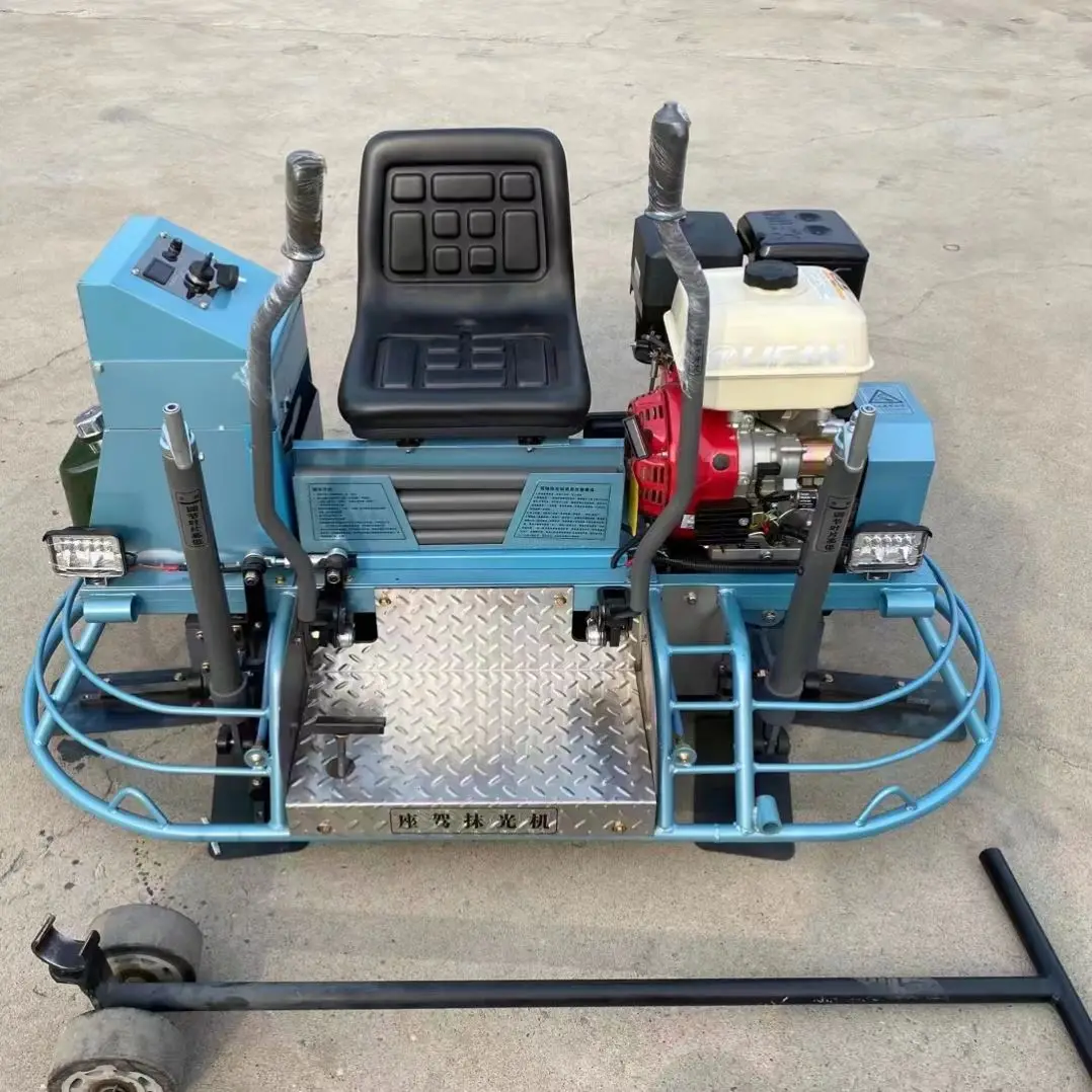 Factory  Engine Driven Concrete Polishing Machine, Gasoline Powered Smoothing Machine