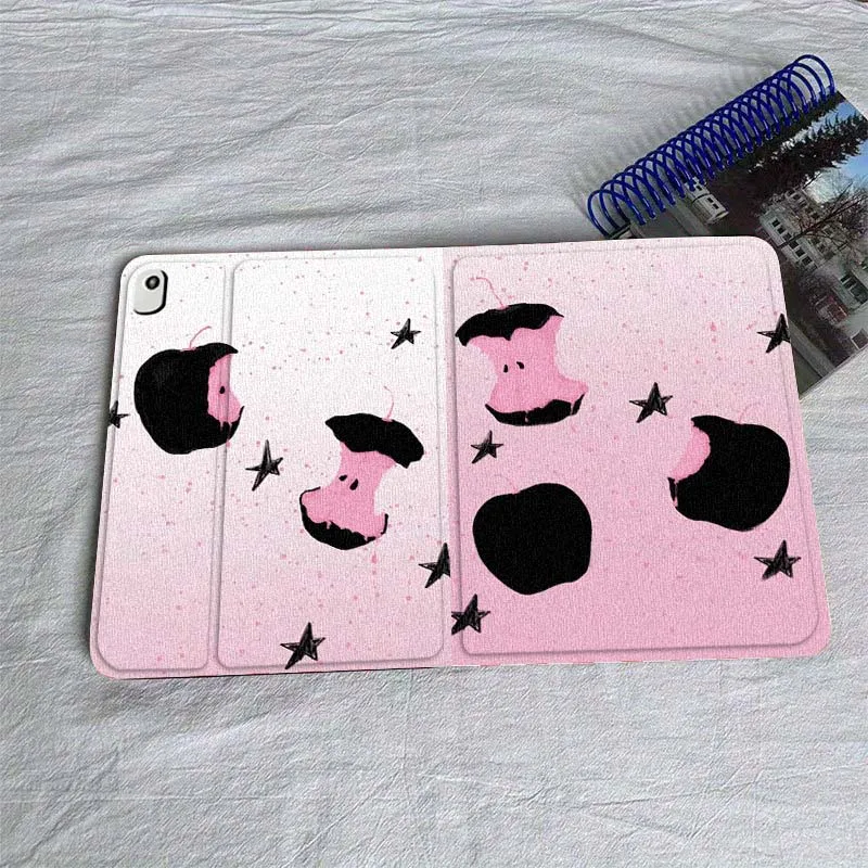 Love Butterfly Fruit Pink For iPad Pro Air Mini 1 2 3 4 5 6 7 7th 8th 9th 10th 11th 10.2 9.7 10.5 10.9 11 12.9 Tablet Case