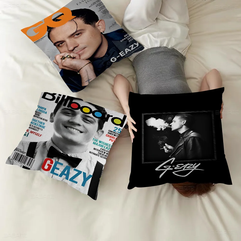 G Eazy Rap Hip Hop Star Singer Pillowcases Home Bedding Decorative Pillow Cover Wedding Super Soft Pillow Case