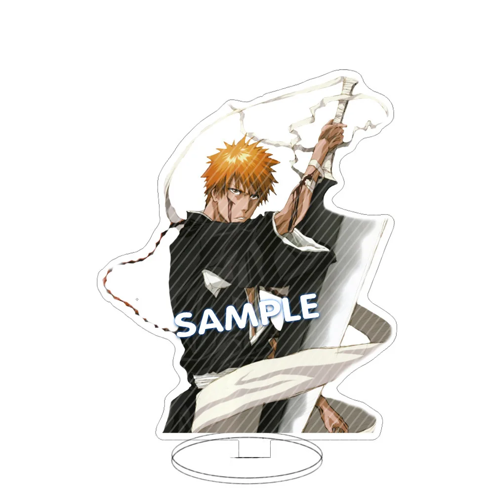 Japan Hot Anime BLEACH Figures Grimmjow Jaegerjaques Acrylic Stands Ulquiorra cifer Character Model Prop Fans Christmas Gifts