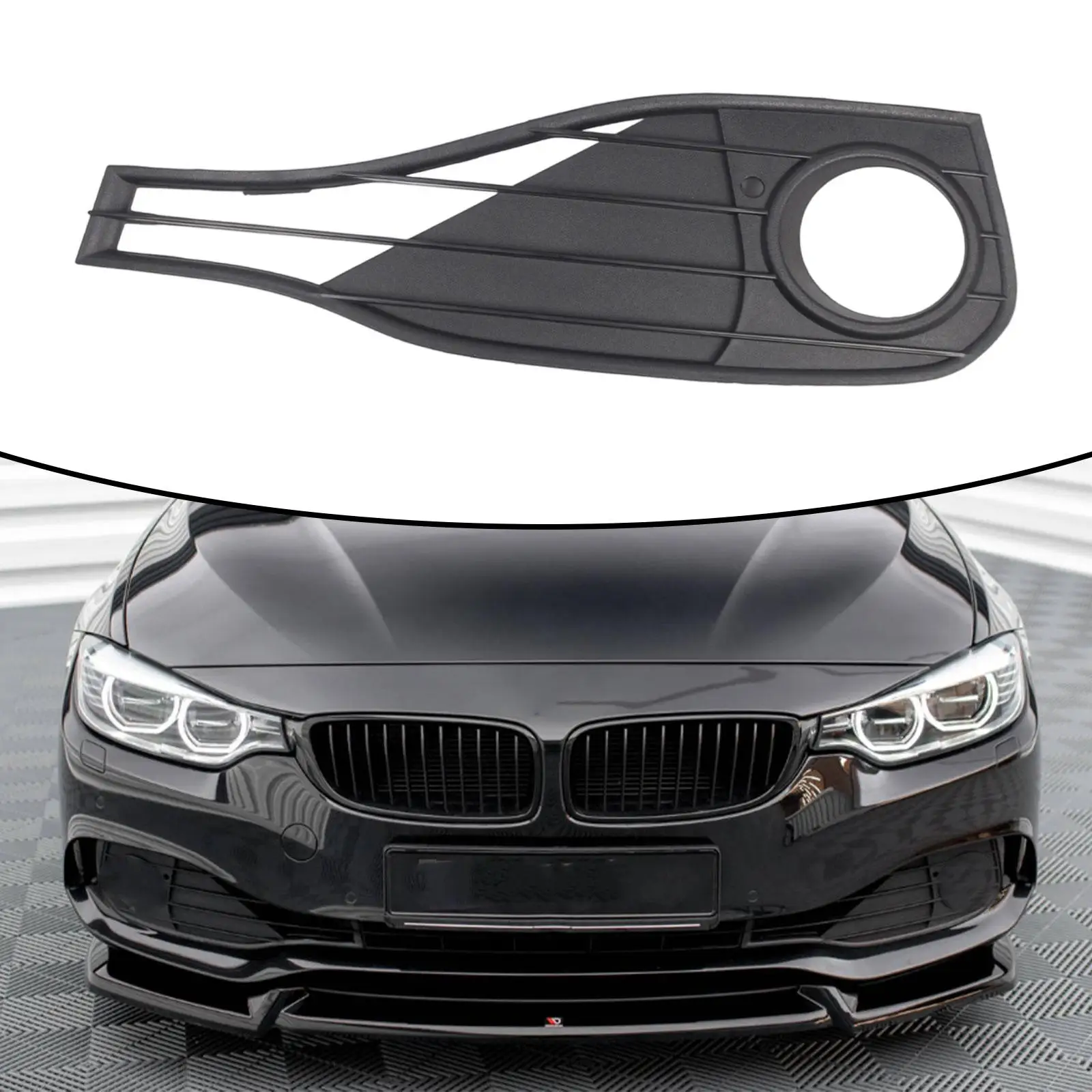 

Left Fog Light Trim Repair Parts High Performance Accessory Fog Light Grille Cover Replaces for BMW 430i Base 2017-2020