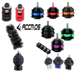 Composite Recurve Bow Shock Absorber String Stopper Rubber Metal Carbon Material Shooting Sport Archery Accessories Damping Ball