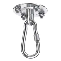 Hammock Hanging Kit - 500KG Capacity Ceiling Hammock Mount for Indoor Outdoor