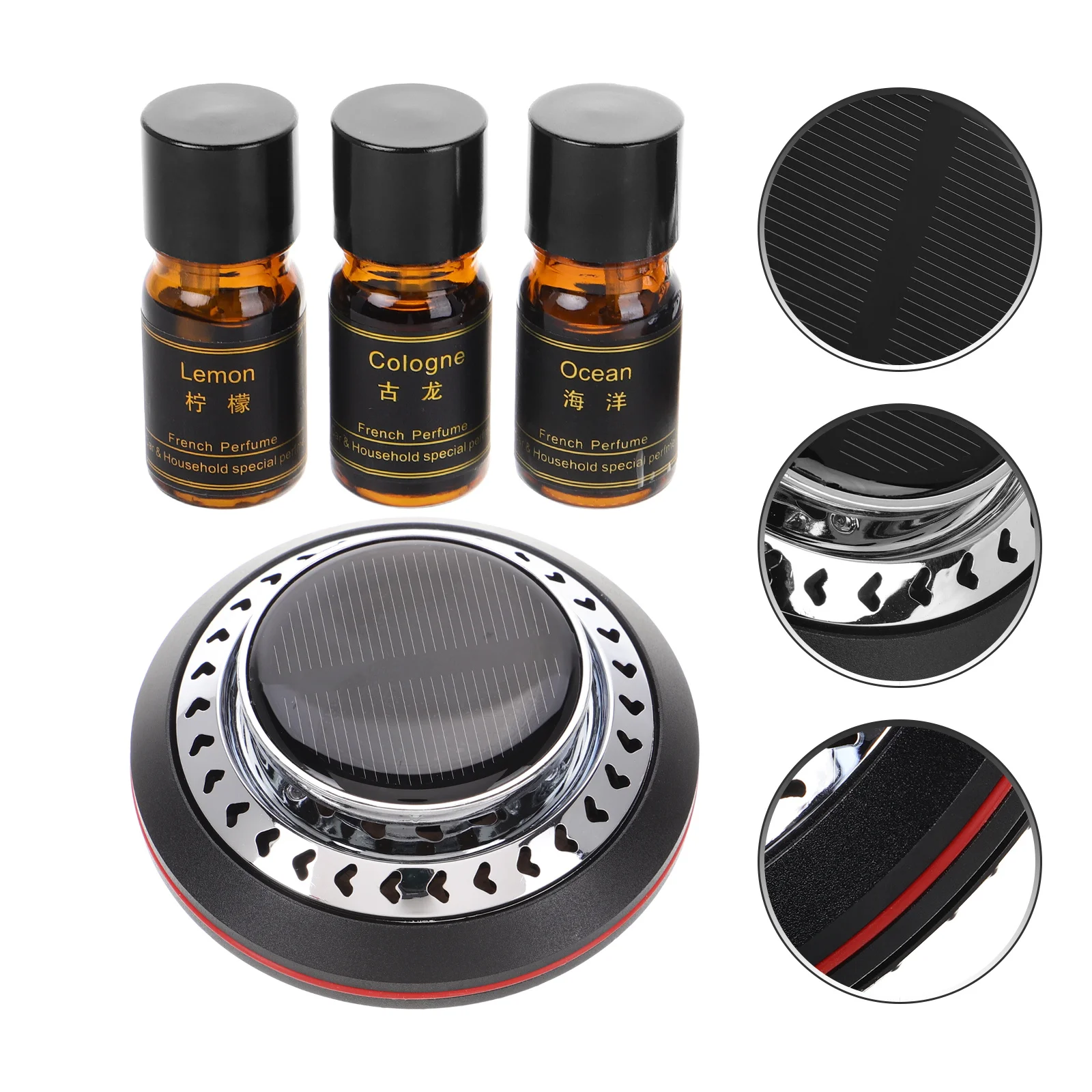 

Car Air Freshener Essential Oil Diffuser Drift Aromatherapy Fragrance Purifier Automatic Vent Spinner Interior Decoration