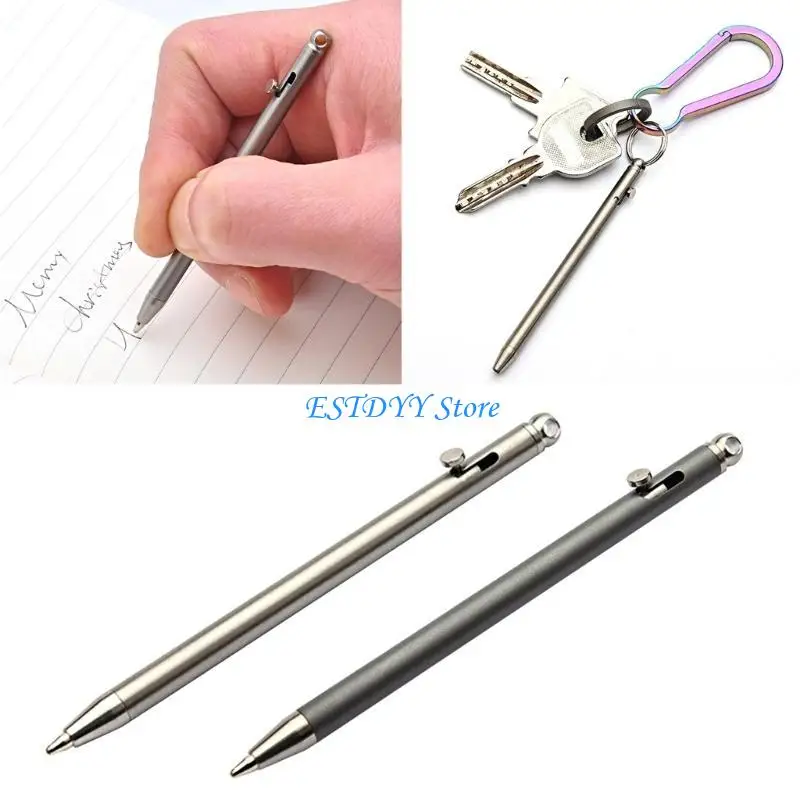 

G6DE Ballpoint Pen Small Keychain Pen Pocket Pen Outdoor Equipment Tool