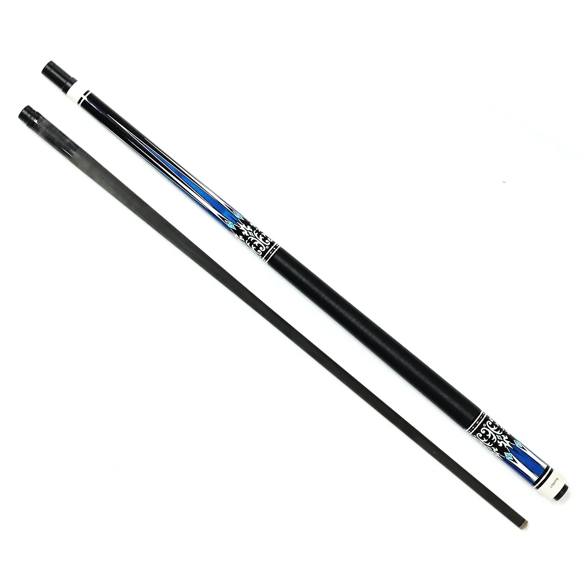 High-quality handmade billiard cues, exquisite patterns, 1/2-pc Carbon Fiber Pool Billiard cue 147cm/58nch for sale