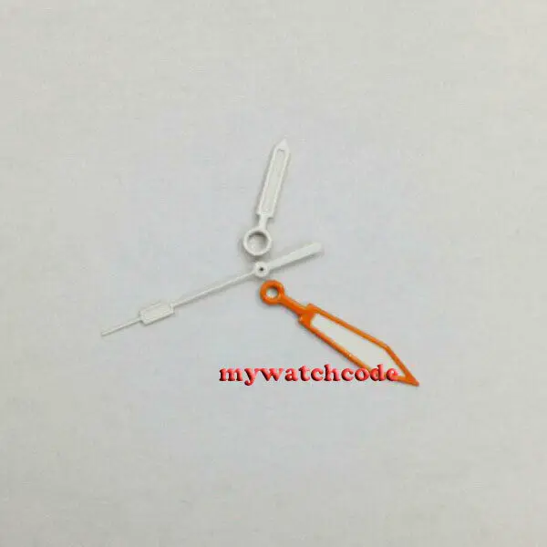 PLOPROF SUPER LUME ORANGE watch hand fit miyota 8215 NH35 NH36 2824 2836