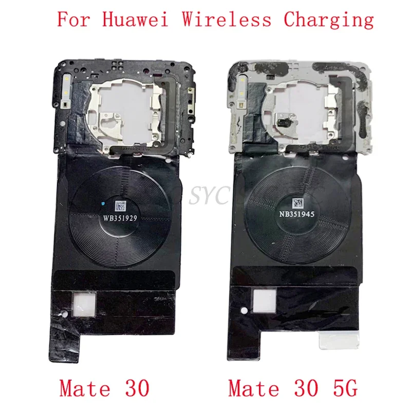 

Чип беспроводной зарядки, модуль NFC, антенна для Huawei Mate 30, 5G, беспроводное зарядное устройство, гибкий кабель, запасные части