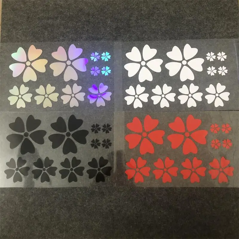 

Car Decals Body decoration Reflective decals Lucky grass cover scratches personality modified stickers auto accessories