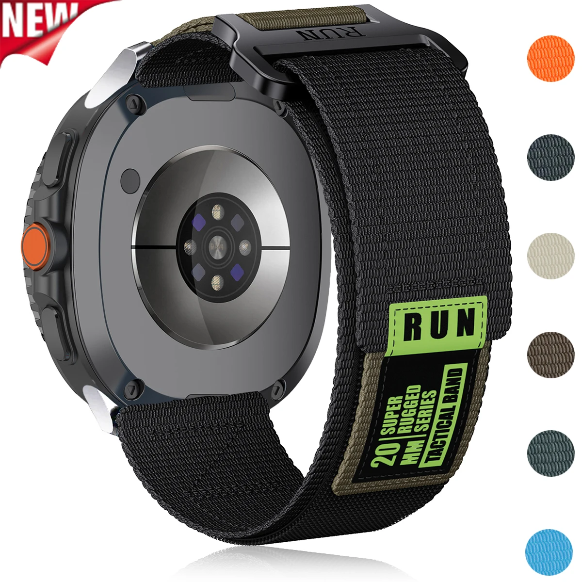 Quick Fit Nylonband für Samsung Galaxy Watch 8/8, klassisches Armband, Sportarmband für Samsung Galaxy Ultra2025/7 47 Zubehör