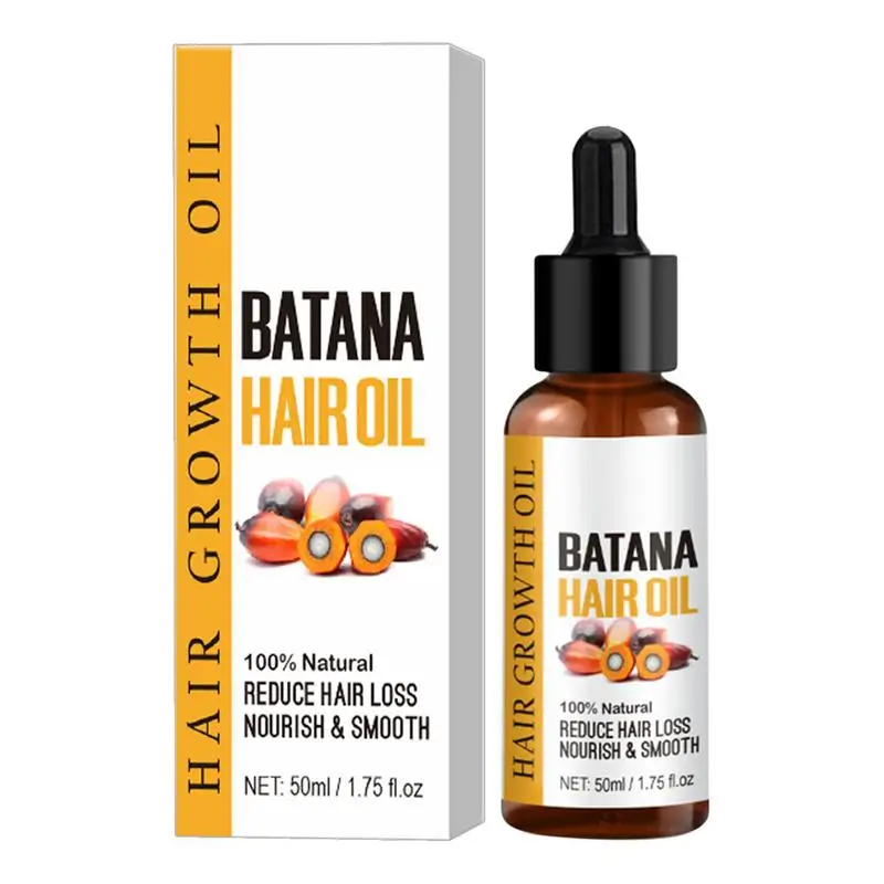 100% natural Batana Oil for Healthy Hair Treatment Oil Natural Promotes Hair Wellness for Treating Hair Loss Anti-Breakage Hair