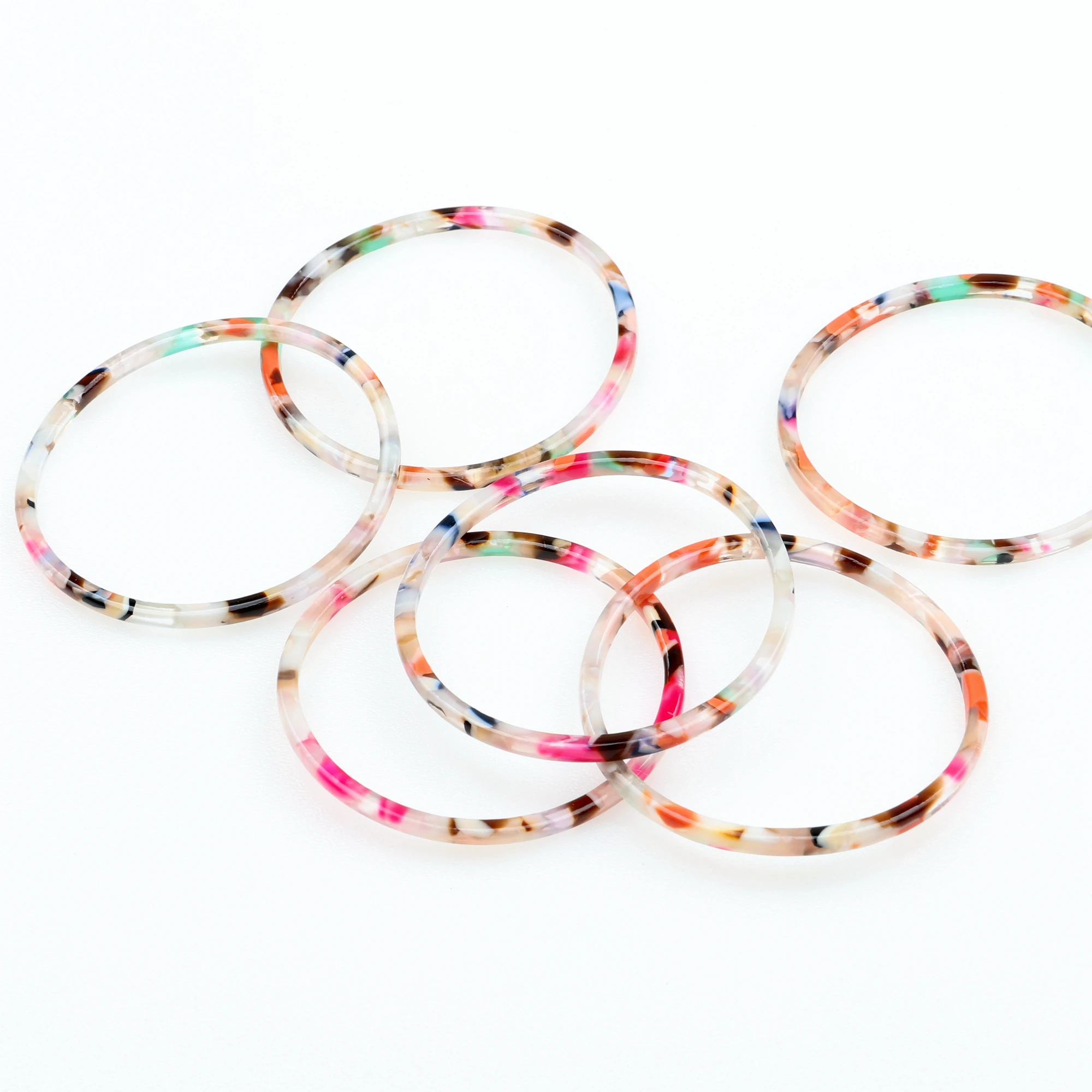 

Leopard Print,Tortoise Shell Earring Charm,Acetate Acrylic Beads,Circle Shaped,Boho,Earring Parts,Ohrringe finding,44mm