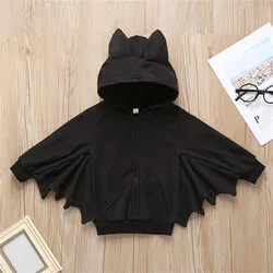 Halloween Baby Clothes Thicken Fleece Rompers Bat Devil Toddler Boy Girl Jumpsuit Warm Hallowmas Costumes Cosplay Outfits