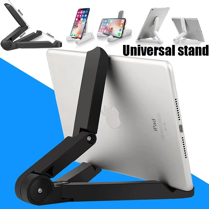 

Universal Multifunctional Foldable Tablet Stand Holder Universal for iPad Samsung Xiaomi Huawei Tablets&Phones Adjustable Angle