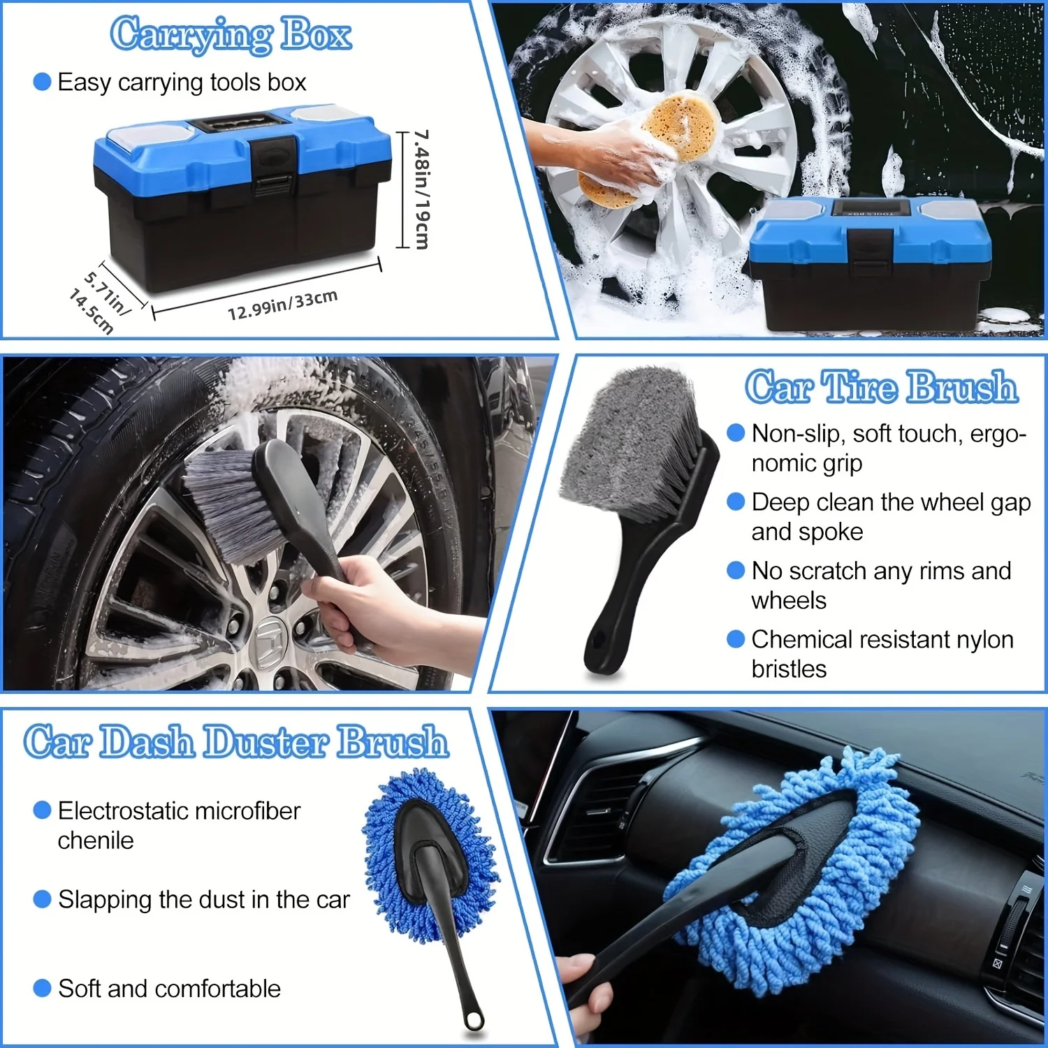 Kit per la pulizia dell'auto d - Interior Detailing Kit recensione e prezzo