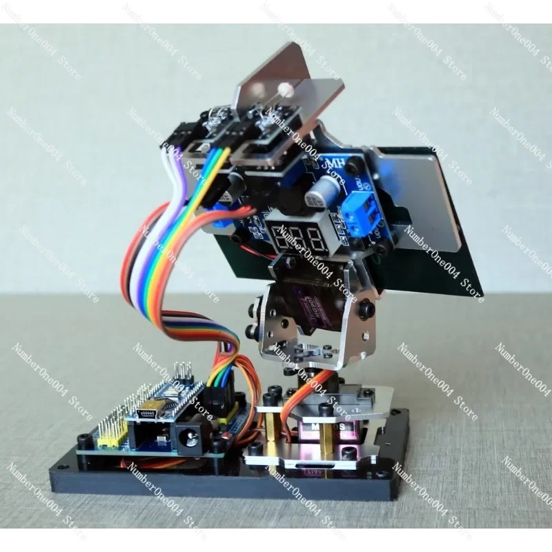 

DIY smart solar tracking device power generation maker project small production tracking radar