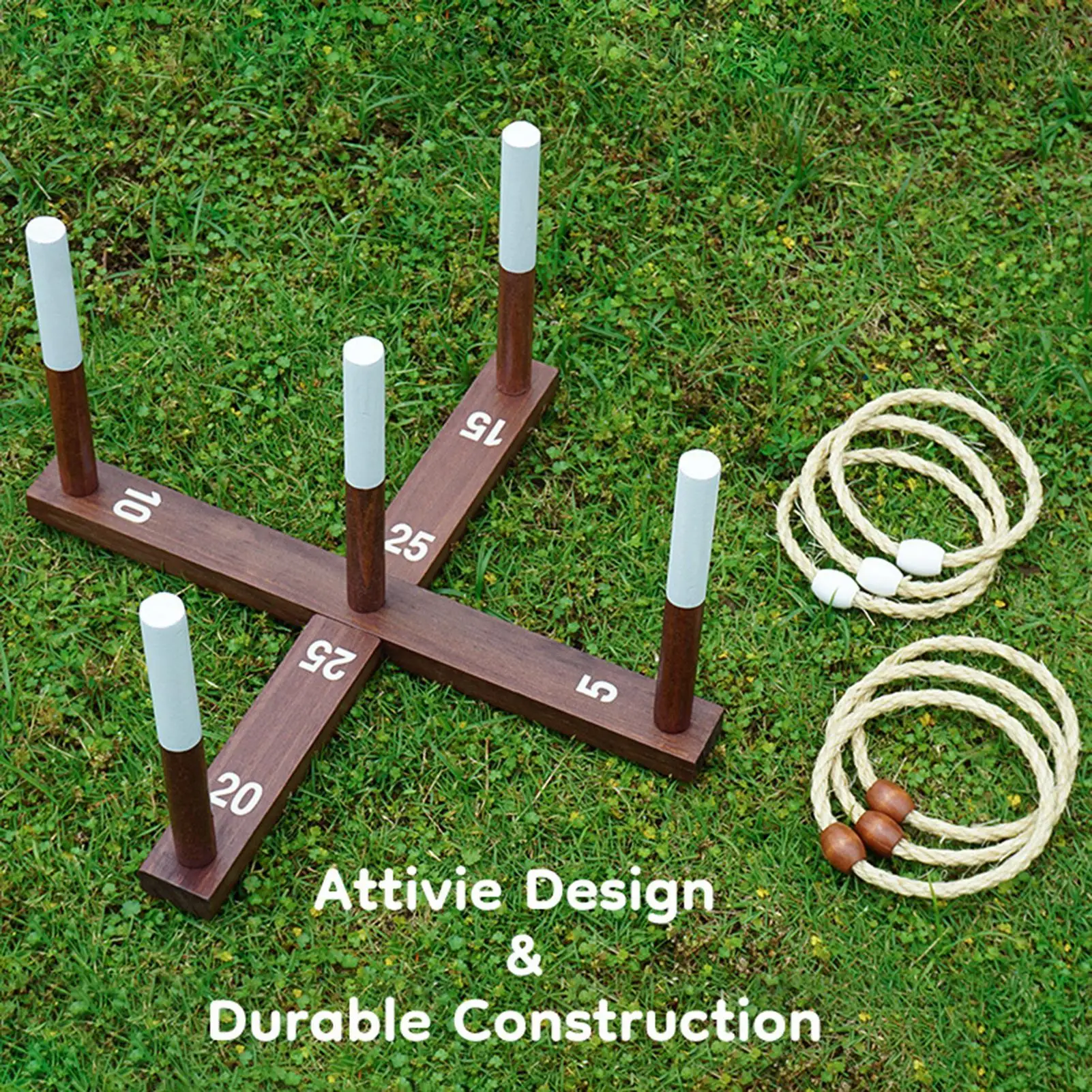 

Игра для бросания колец, уличный газон, набор игр для бросания колец, портативные уличные игрушки с сумкой для переноски для двора, заднего двора, пляжа