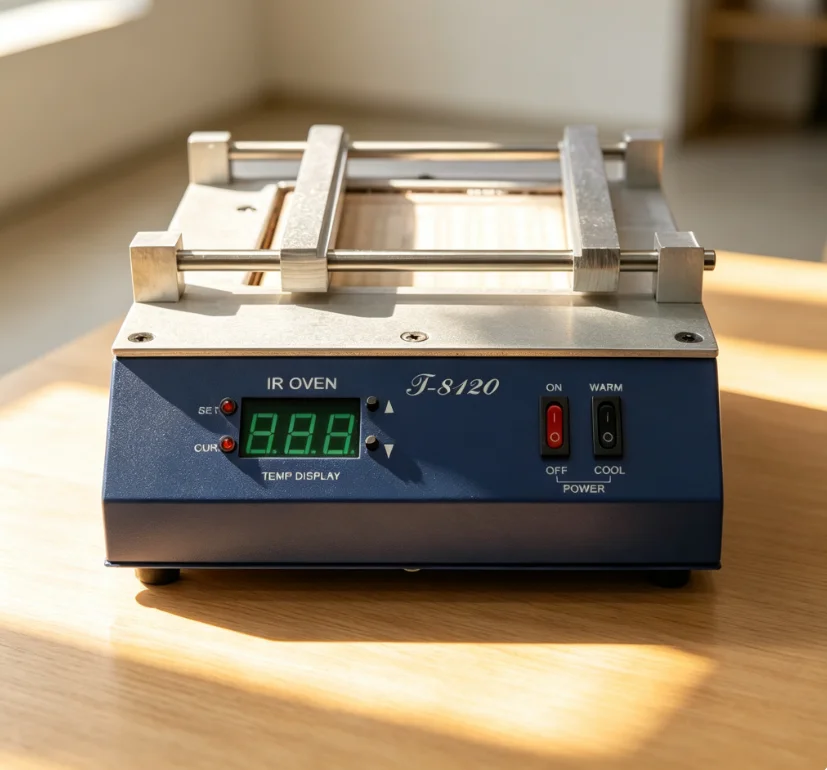SMD Infrared Preheating Table T8120 PID Temperature Controlling Station Platform BGA Rework Station PCB Welding Equipment Tool