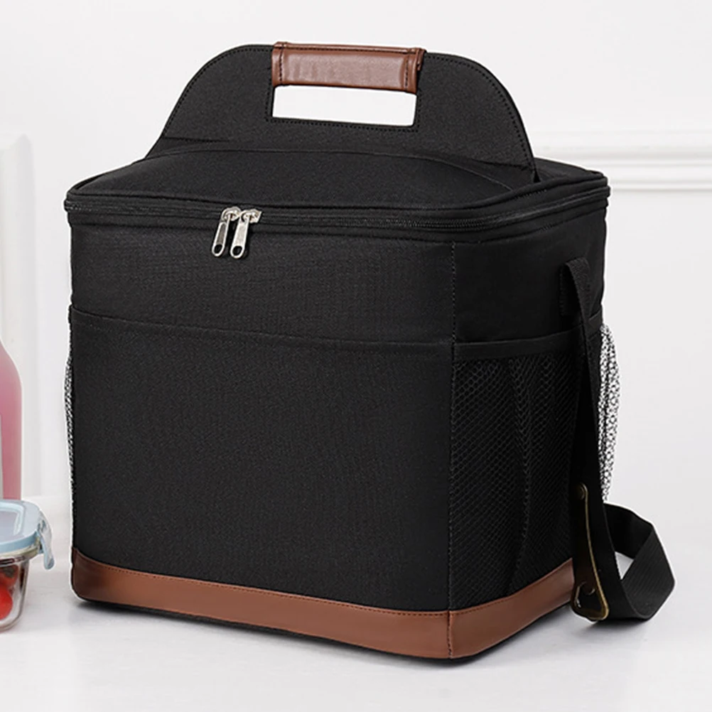 

Insulated Bento Bag Oxford Fabric Heat Preservation Structure Thickened Portable Lunch Tote Bag for Outdoor Office Use