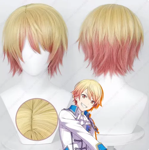 

Anime Tenma Tsukasa Cosplay Wig 30cm Short Wigs Heat Resistant Synthetic Hair Halloween