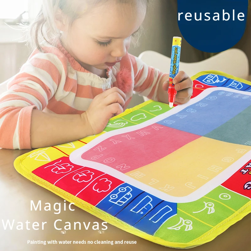 Kids Water Drawing Painting Toys Writing Mat Board with Magic Pen Doodle Educational Gift Children's Toys juguetes para niños