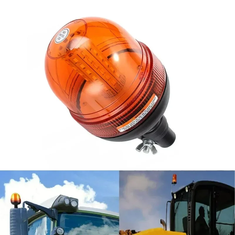 60 ضوء تحذير LED للمركبات الهندسية ضوء ستروب للآلات الثقيلة والمركبات الزراعية 12-24 فولت ضوء فلاش السقف #1