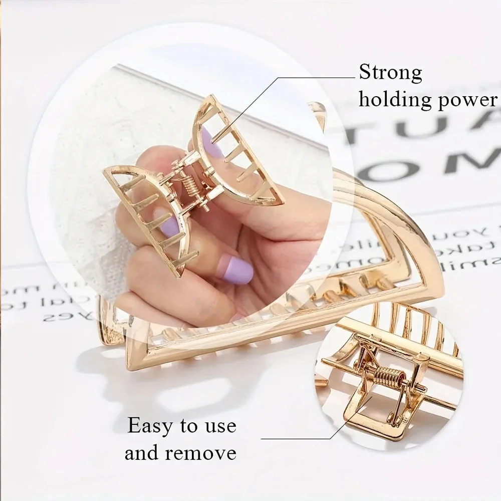 Thumbnail 2 - #19 Trending Metal Hair Clip Sets Right Now