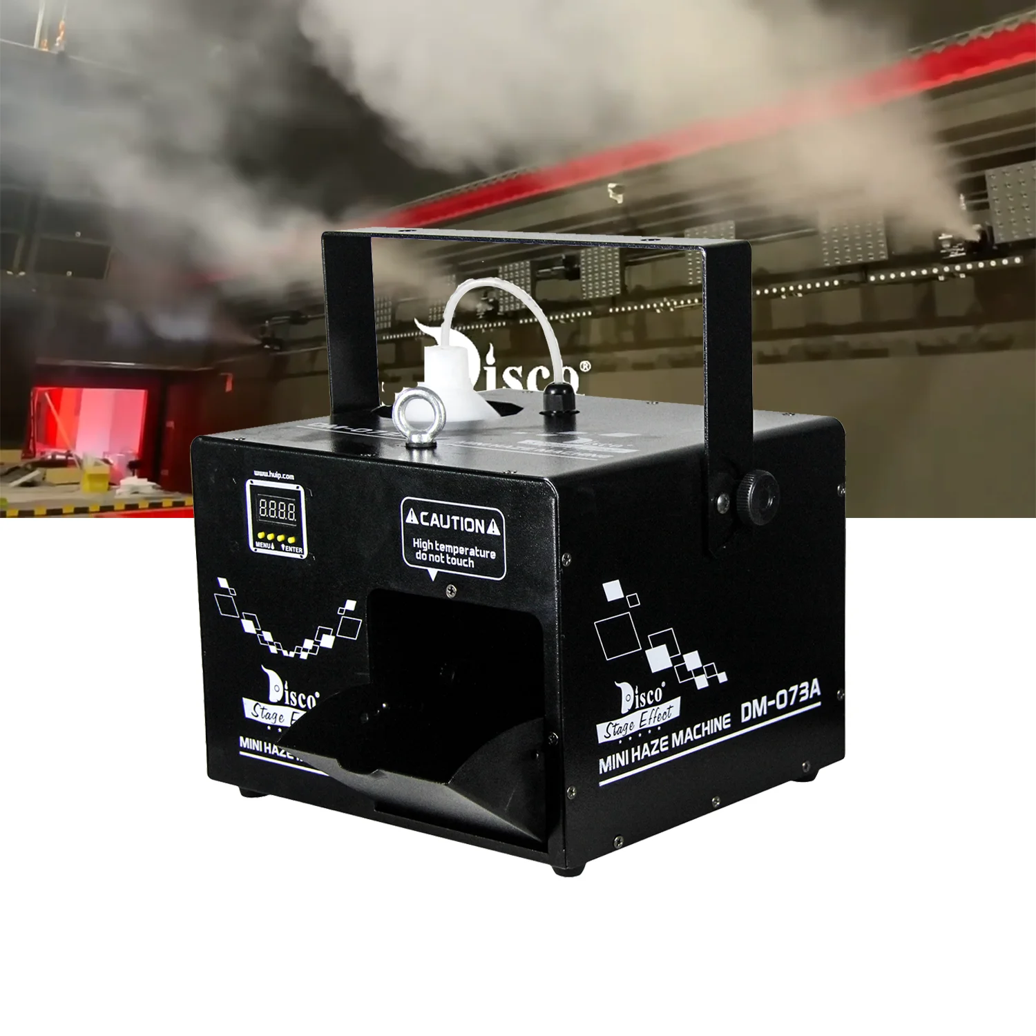 Hazer Machine Smoke Stage Effect DMX Remote Control for DJ Club Stage Indoor Haze Machine