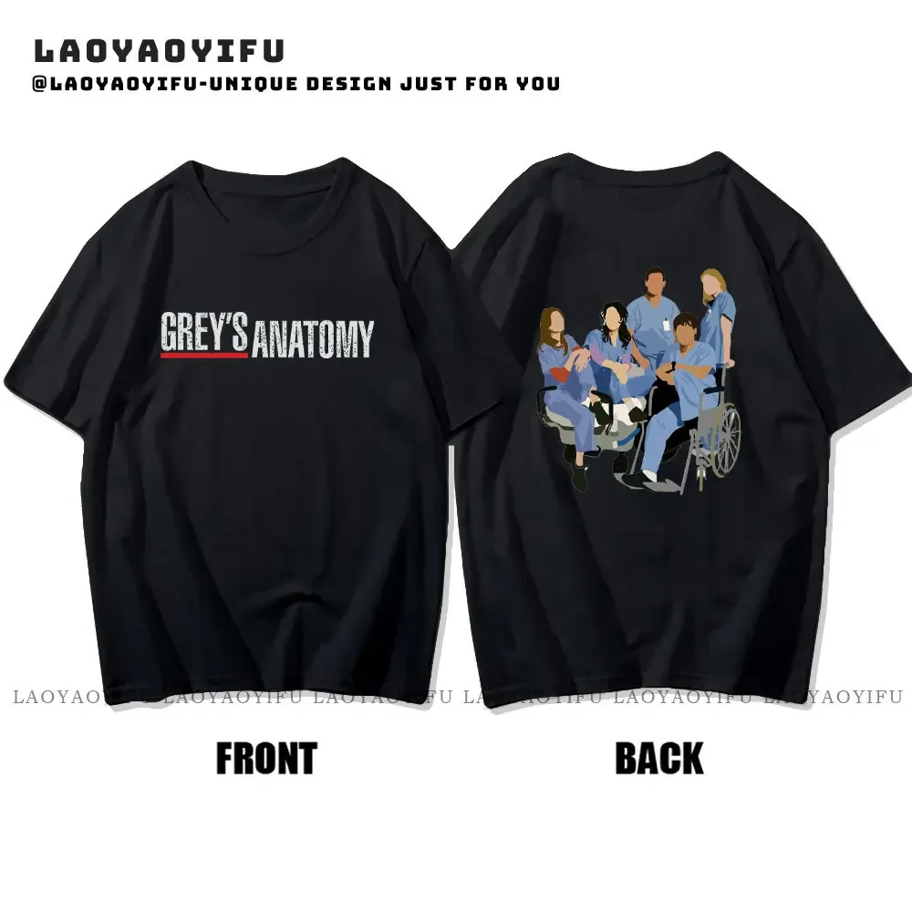 Greys Anatomy Graphic T Shirts Men You're My Person Cotton T Shirt Woman Harajuku T-shirts Cartoon Fashion Tops Tee Tshirt Male