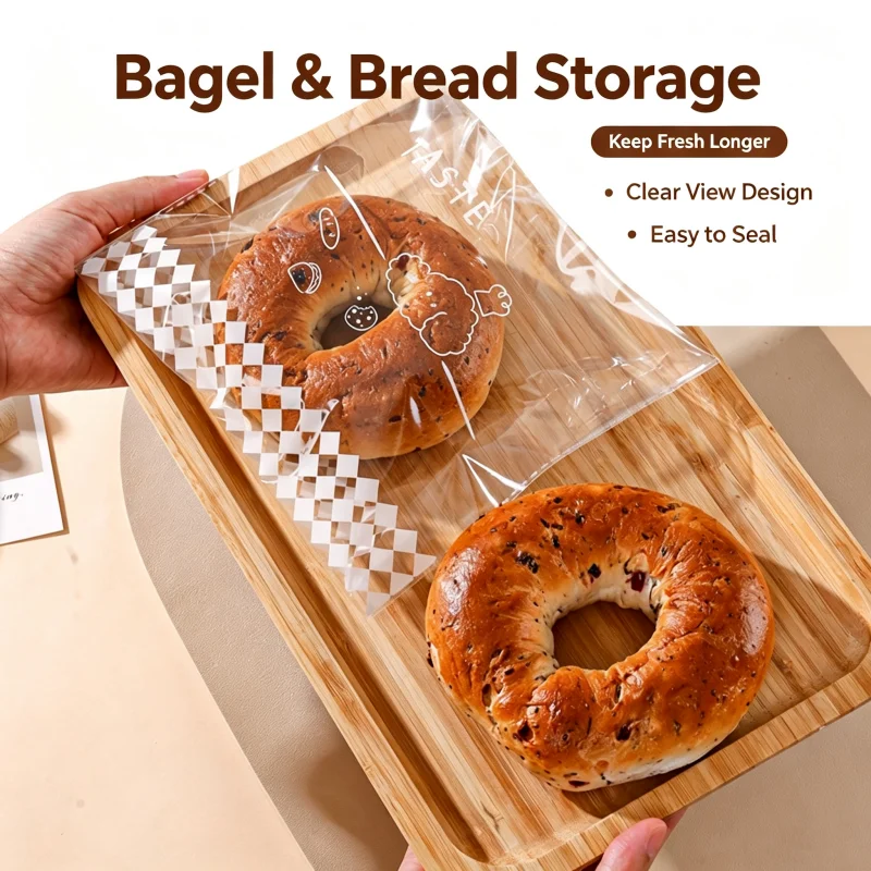 300Pcs Bread Bags Baking Food  - огляд і ціна Food Storage Year Supply