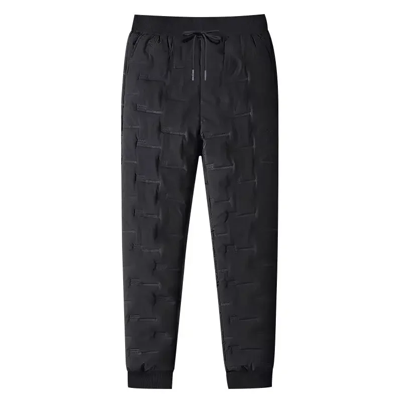 M-5XL hommes hiver pantalon chaud velours épaissir pantalon adt décontracté proximité wstring pantalon coton-fjrembourré