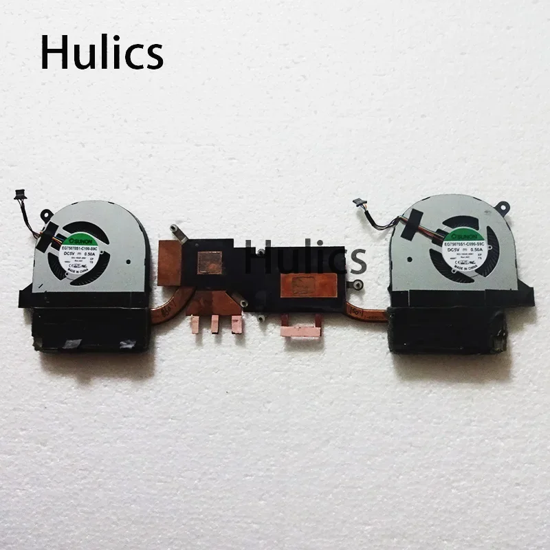 Hulics Used Laptop Notebook Cooler CPU Cooling Radiator Heatsink Fan For Acer Aspire VN7-592G