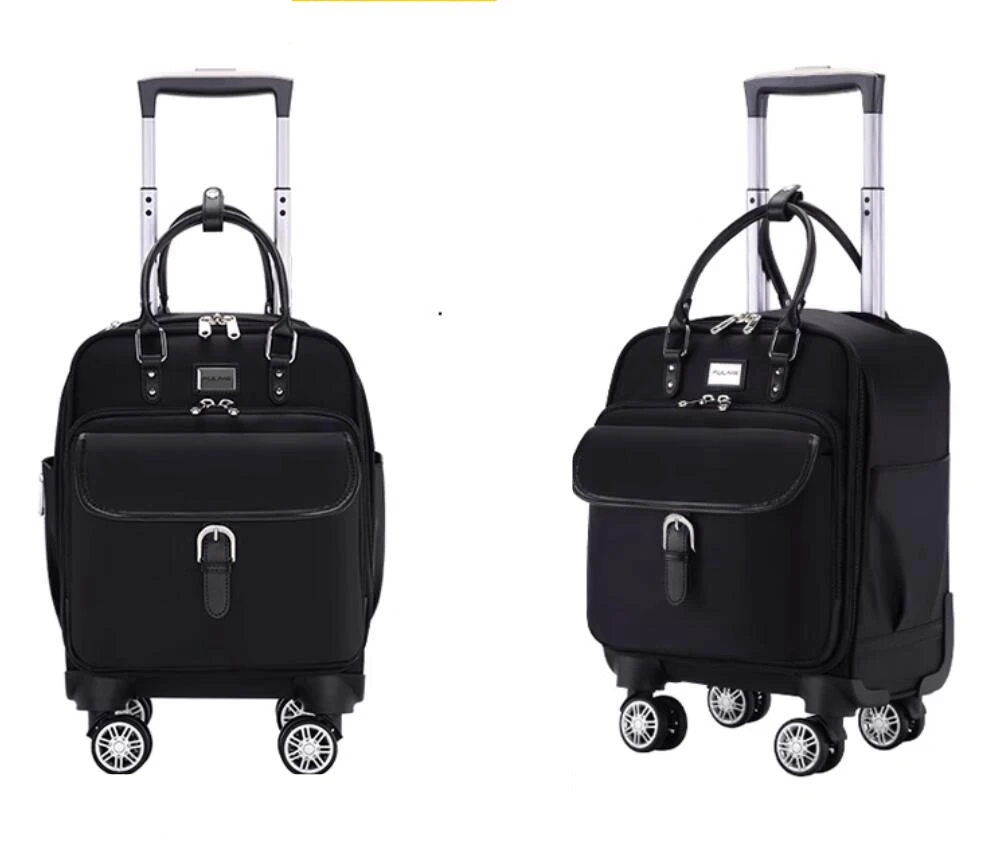 Women Carry On Hand Luggage Suitcase Women Rolling Luggage Suitcase on wheels Women Under Seat Cheap Airline Luggage Rolling Bag