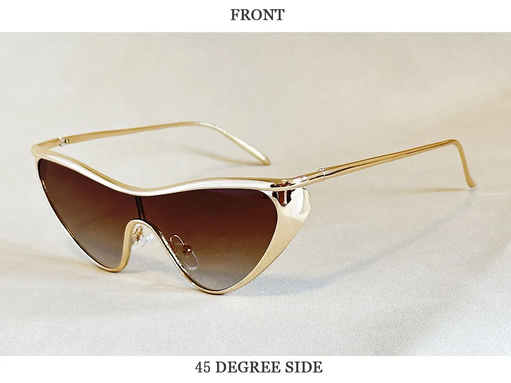 2025 mode Cat Eye Sonnenbrille Frauen Trendy Vintage Luxus Gläser Luxe Femme Lunette Soleil Femme Lentes De Sol Mujer Okulary – Detail 23