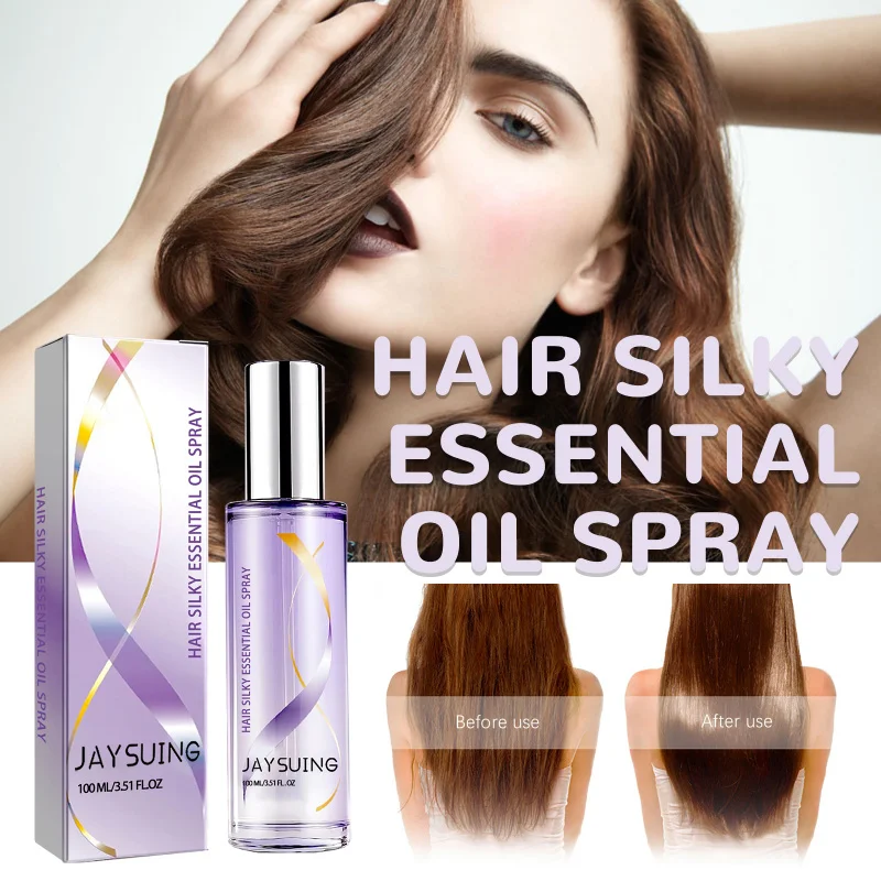 

Nourishing Hair Oil Spray - Helps Improve Dry Frizzy Hair Repairs Damage Enhances Softness Volume Deeply Conditions Hair