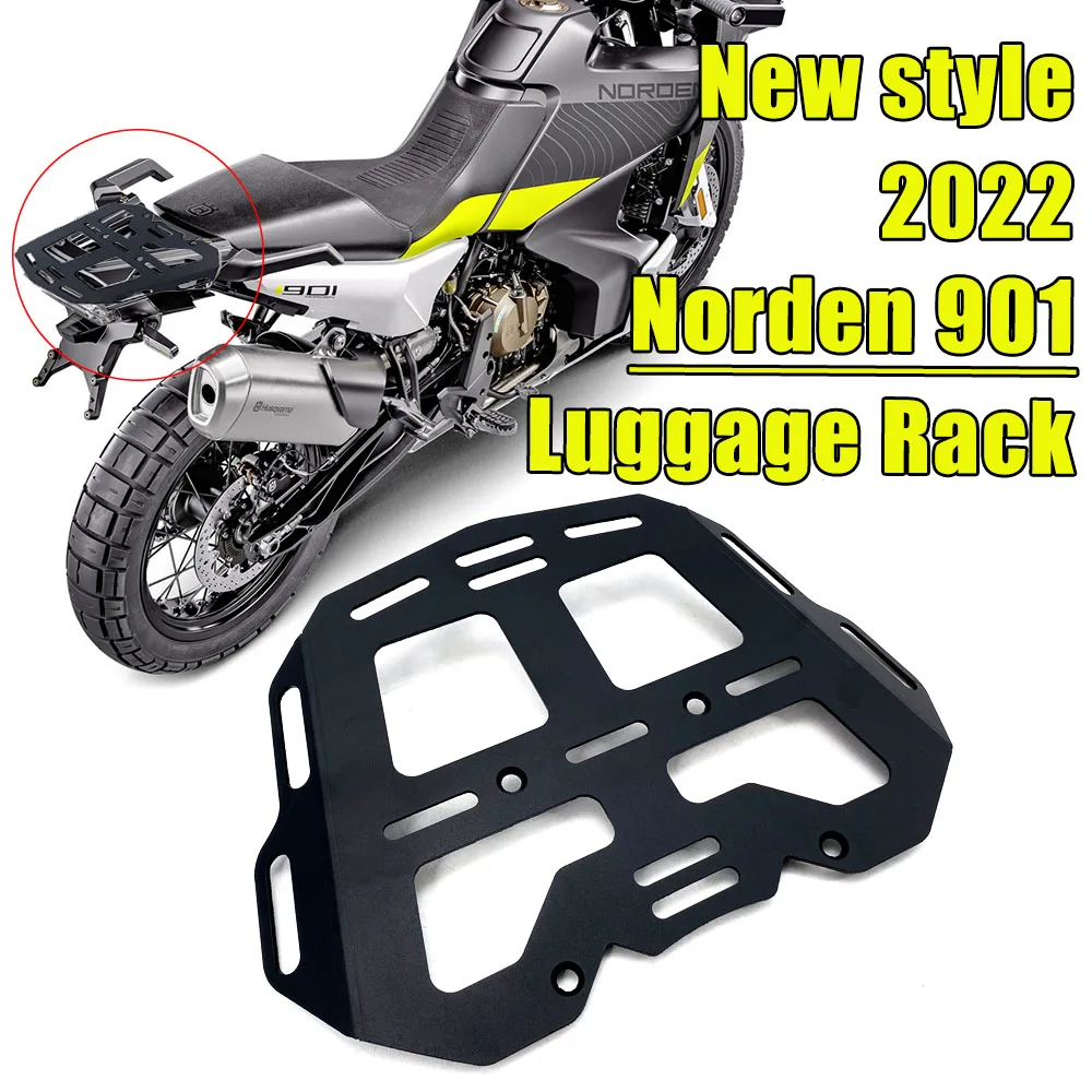 

2022 Motorcycle Aluminum Case Rack Luggage Rack Accessories For Husqvarna Norden 901 norden 901 Tailstock Modification