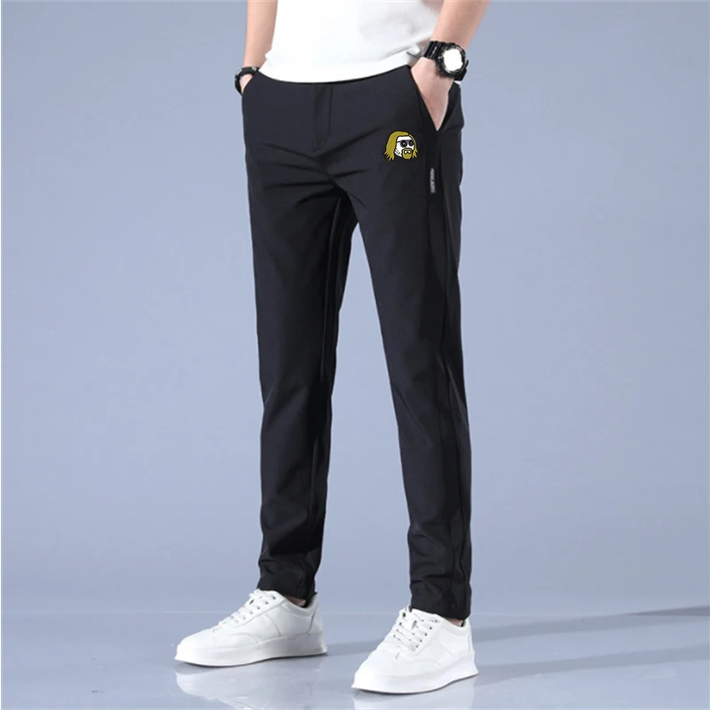 2024 Golf wear Spring and Autumn men\'s golf pants High quality elastic fashion casual breathable sports pants Size 29-38