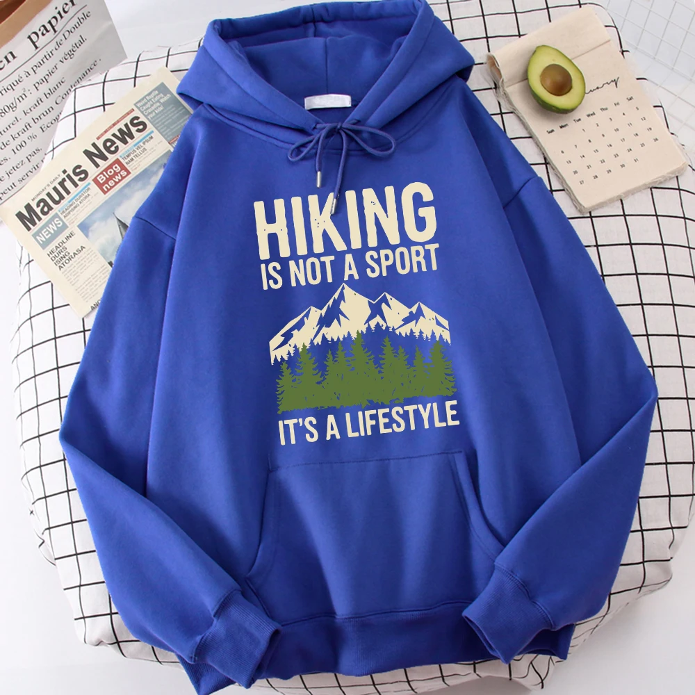 Mountain Climbing Scenery Hooded For Mensimple High Quality Hoodies Autumn Fleece Casual Hoodie Hip Hop Loose Pullover