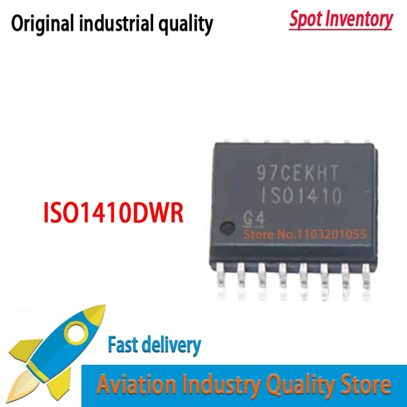 10pcs ISO1410DWR ISO1410DW ISO1410D ISO1410 SOIC-16 New Original  In Stock