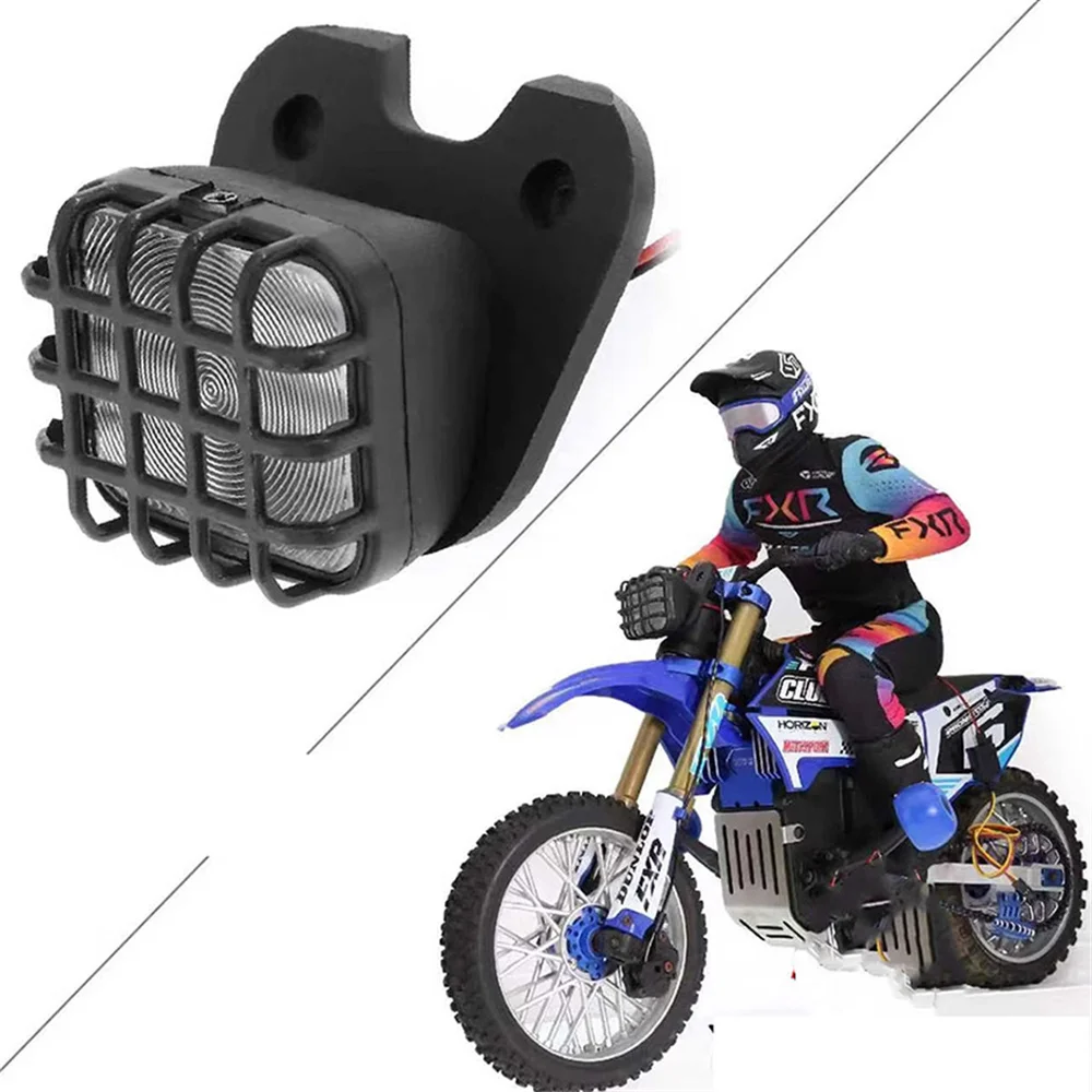 Para LOSI 1/4 Promoto-MX Luz de carro modelo RC conjunto de luz de motocicleta
