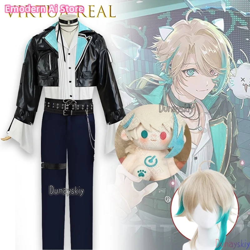 

Anime Performance Costume Stage Outfit Virtual Star VirtuaReal Asa Aza Cosplay Outfit For Women Costume Halloween Party Cos