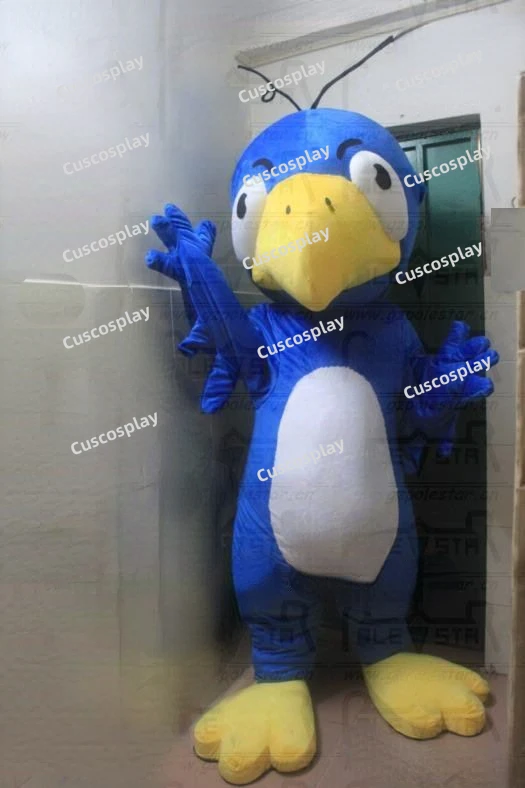 New Adult Blue Bird Mascot Costume Halloween Christmas Dress Full Body Props Outfit Mascot Costume