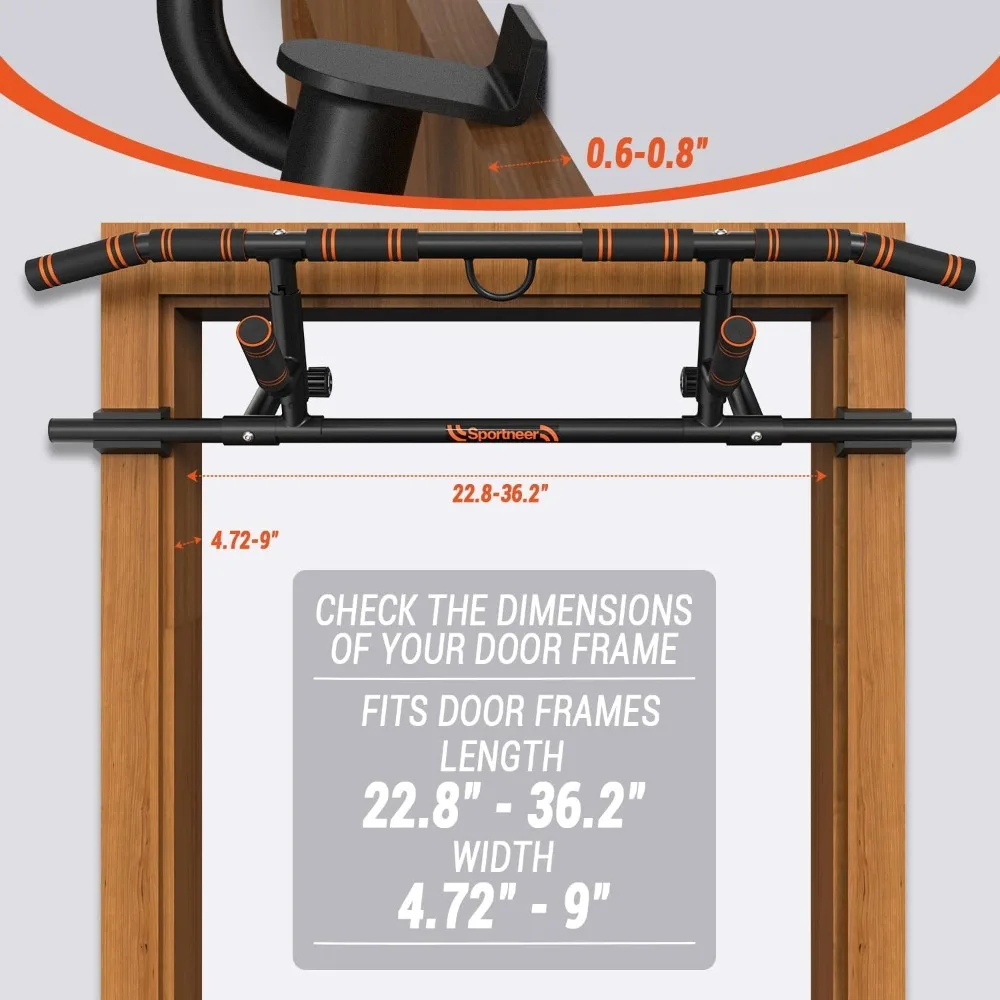 2025 ترقية مقبض قابل للطي المدخل سحب ما يصل بار، 440 رطل قدرة متعددة قبضة المنزل الصالة الرياضية قوة المدرب لجميع المستويات #5