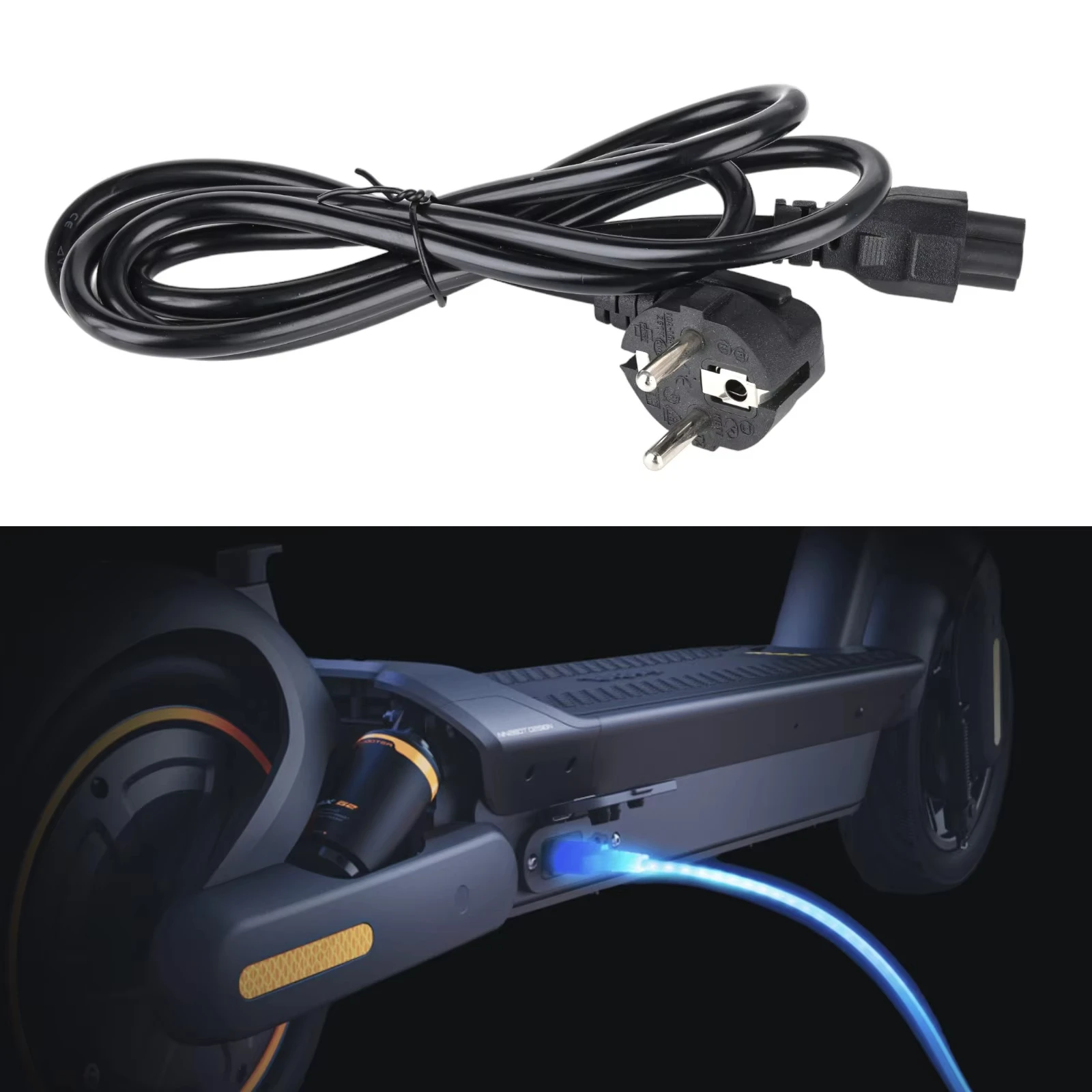 

Зарядное устройство, шнур питания для Ninebot MAX G2 G3 G30 G30D/LP/LE G65, аккумулятор для электрического скутера, линия зарядки, запасные части